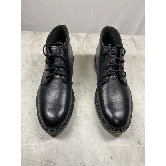 Clarks Collection Paulsen Chukka Boot Men’s 7 Black Leather - Picture 1 of 10